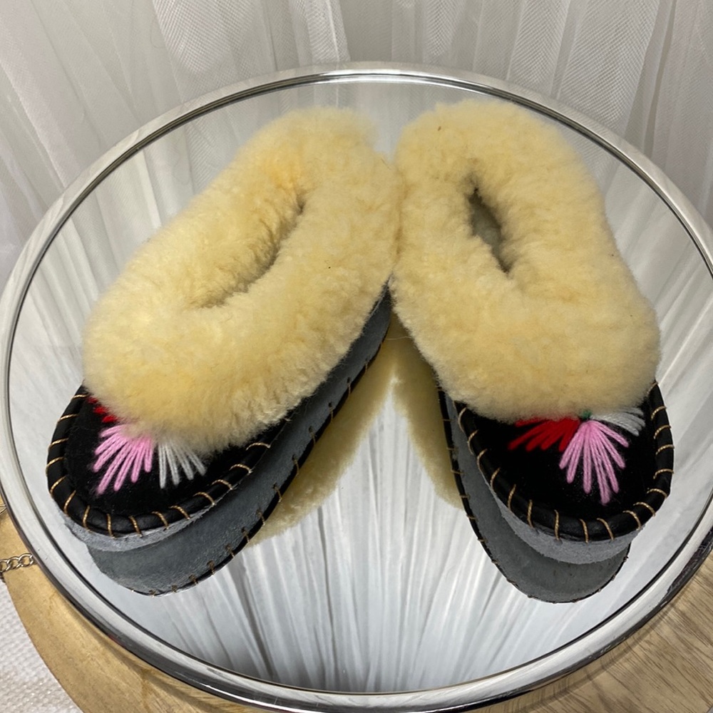 REDUCED!! Hand made kids slippers